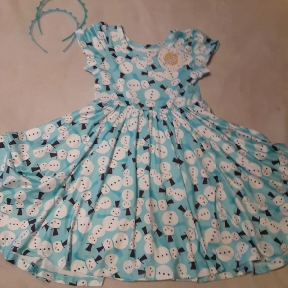 Charlie's project snowman twirl dress - Picture 2 of 6